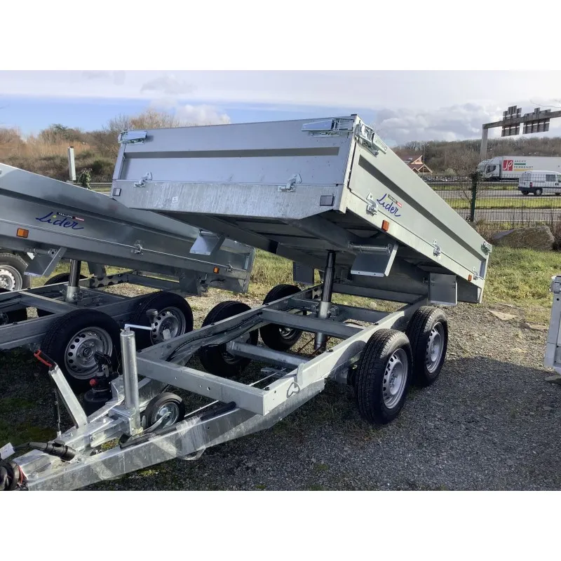 Remorque benne 39610PE - PTAC 2500Kg Double - LIDER – Image 3