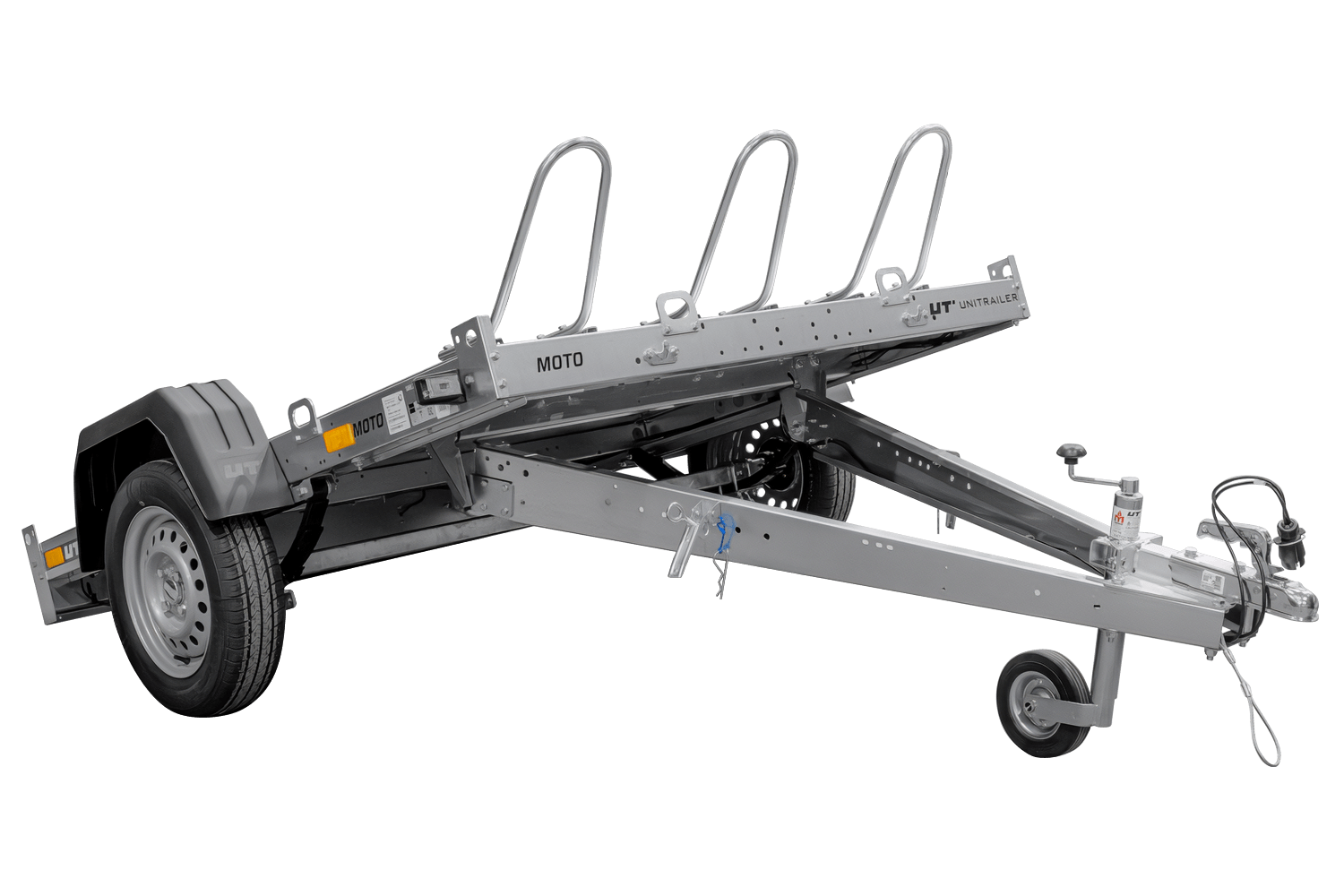Remorque moto 220x155 UNITRAILER MOTO 3, ressorts – Image 2