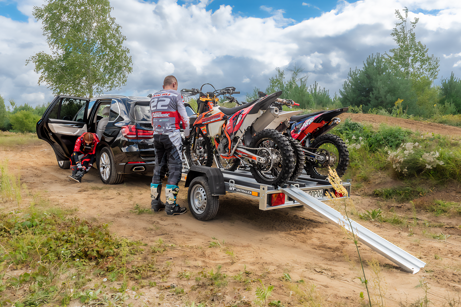 Remorque moto basculante UNITRAILER MOTO 3 – Image 7